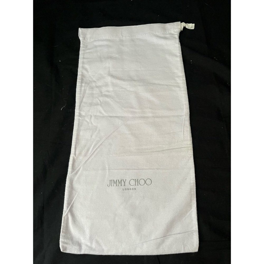 Jimmy Choo Dust Bag Storage Cover Drawstring Lilac 11" x 22"